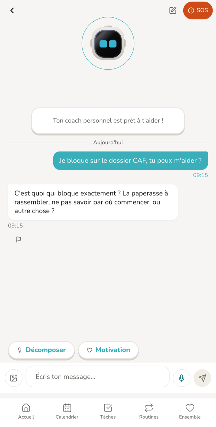 La conversation avec ILANA